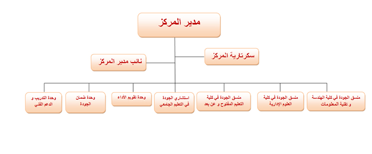 Organizational Structure of the Quality Center University of Modern Sciences
